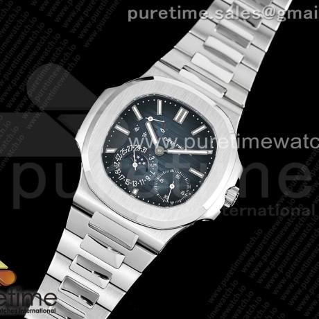 Geen Maker 노틸러스 멀티 블루다이얼 Nautilus 5712 SS 'Geen Maker' 1:1 Best Edition Blue Dial on SS Bracelet A240