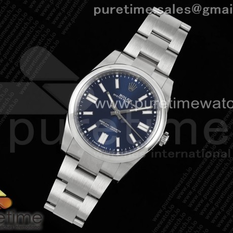 CLEAN공장 롤렉스 오이스터퍼페츄얼 41 블루다이얼 브레이슬릿 클린공장Oyster Perpetual 124300 41mm Clean 1:1 Best Edition 904L Steel Blue Dial VR3230