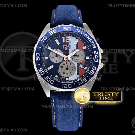 XT공장 F1 블루다이얼 쿼츠 Tag F1 Chrono SS/LE Blue XTF Swiss Qtz