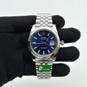 C+공장 롤렉스 데이저스트 41 스틸 블루다이얼 쥬빌레브레이슬릿 DateJust 41 126334 C+F 1:1 Best Edition 904L Steel Blue Dial on SS Jubilee Bracelet VR3235 씨플러스
