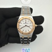 8F공장 오데마피게 로얄오크 33mm 화이트다이얼 로즈골드콤비