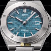 GH공장 IWC 인제니어 아쿠아다이얼 브레이슬릿 IWC0555D - Ingenieur Auto SS/SS A-Grn GHF MY9015 그린 블루