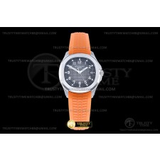 DD공장 파텍필립 아쿠아넛 5167 그레이다이얼 오렌지러버스트랩 Aquanaut Ref.5167 Orange SS/RU Grey/Num DDF DD330