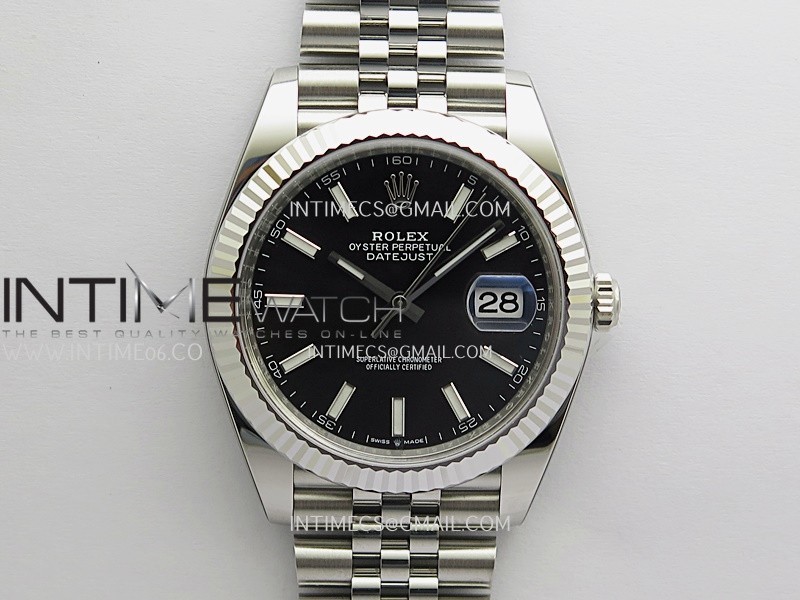[26.01 UP] CLEAN공장 롤렉스 데이저스트 41 스틸 블랙다이얼 쥬빌레브레이슬릿 DateJust 41mm 126334 904L SS Clean Plus 1:1 Best Edition Black Dial Stick Marker On Jubilee Bracelet DD3235 클린 플러스