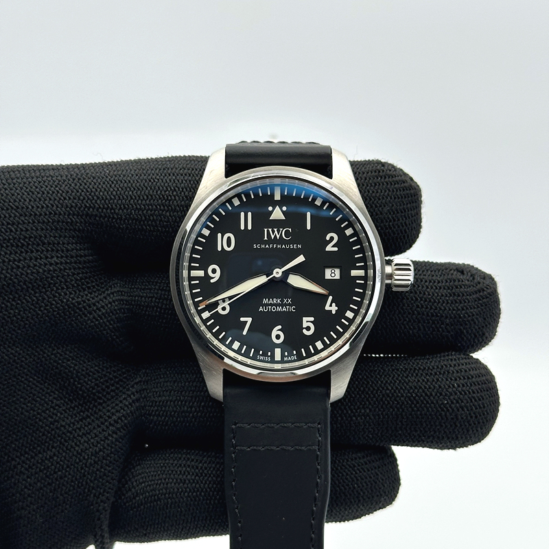 국내배송!! V7공장 IWC 파일럿 마크20 블랙다이얼 블랙스트랩 (고유번호 V7-1)